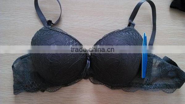 Extremely push up lace bra cheap wholesale bra Shantou factory