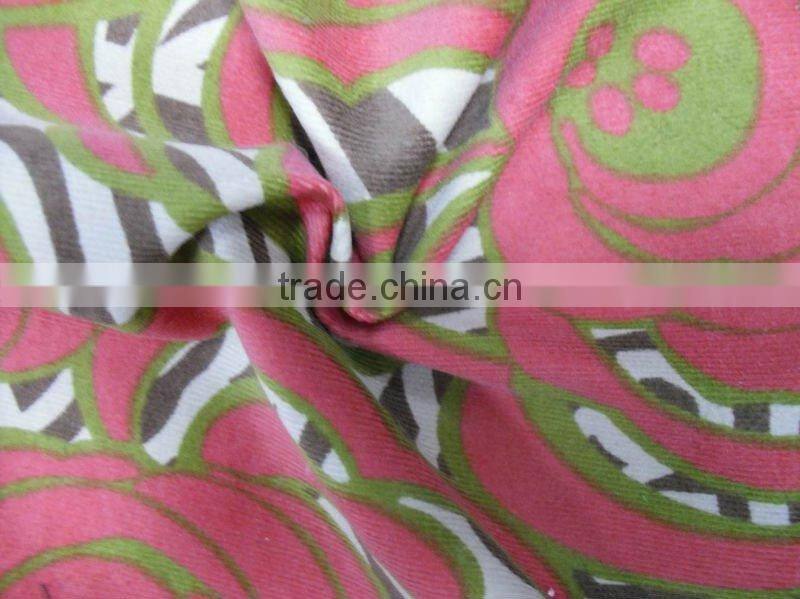 shaoxing textile knitting fabric Polyester spandex print jersey fabric