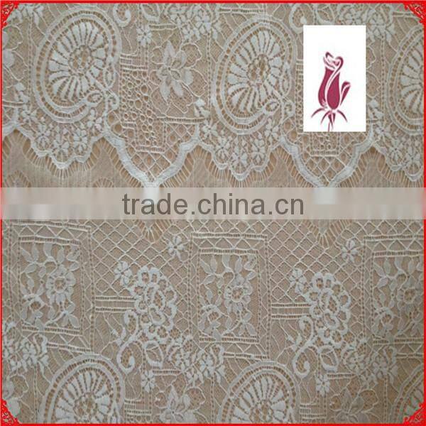 new arrival 2015 new year open back lace evening dress swiss lace fabric