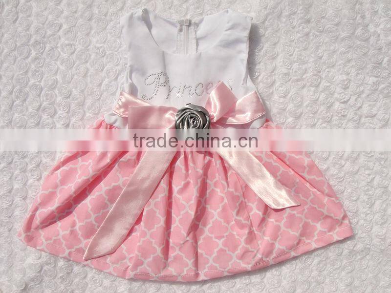 new design fashion baby pricess dress Bella Petti baby dress for sissy