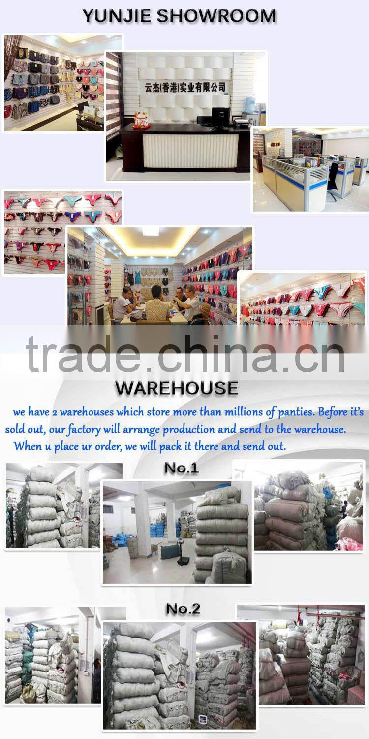 Wholesale printing dotted t back panties cotton panties women thong ladies underwear