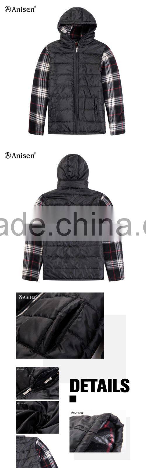 chinese wholesale polar fleece taffeta men sweatshirt