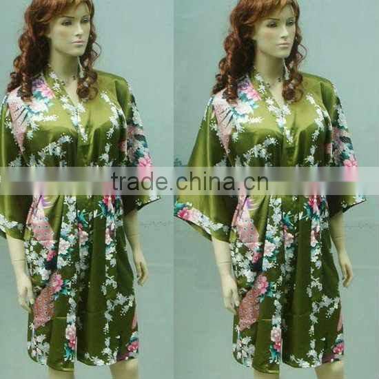 kimono robe silk