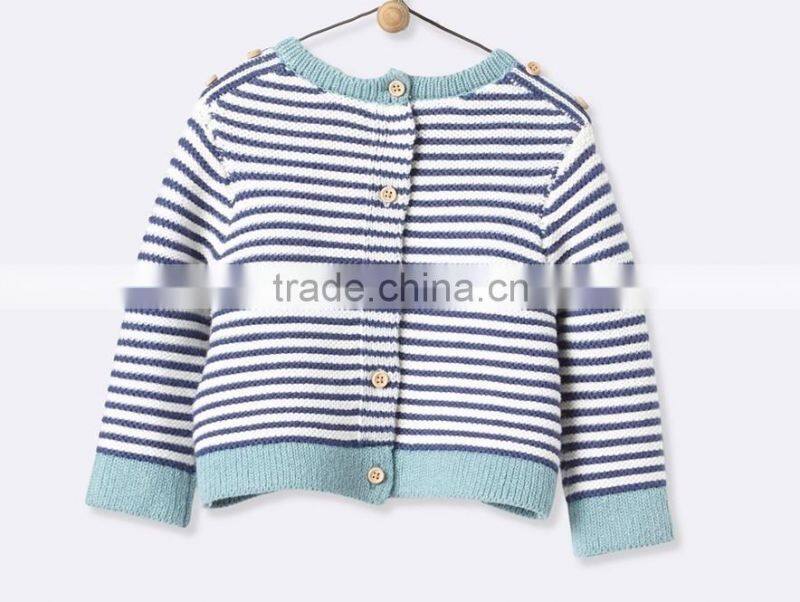 High Quality Stripe baby sweater ,baby knitwear,baby sweater design,baby toddler sweater(BKNB02)