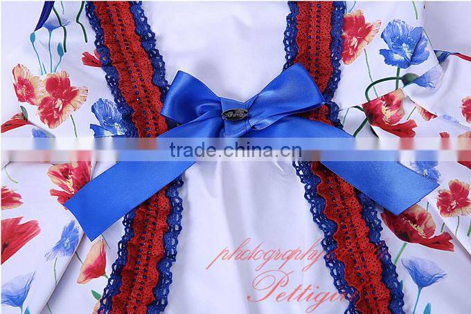 girls double ruffle dress kids frock