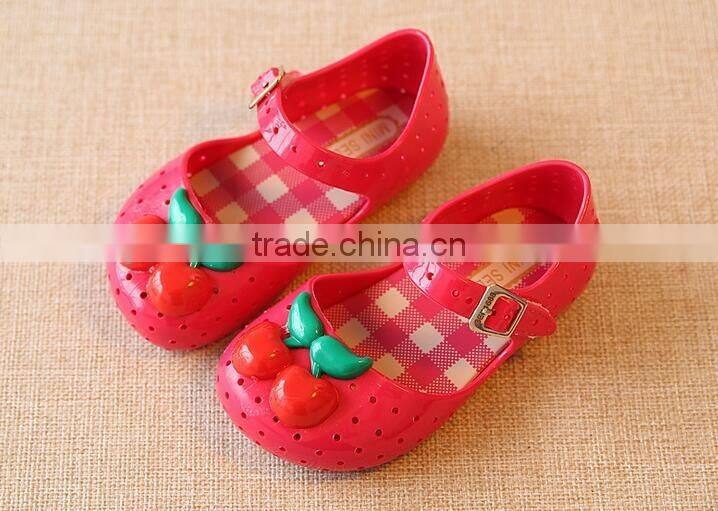 stawberry mini melissa, girl summer melissa sandals