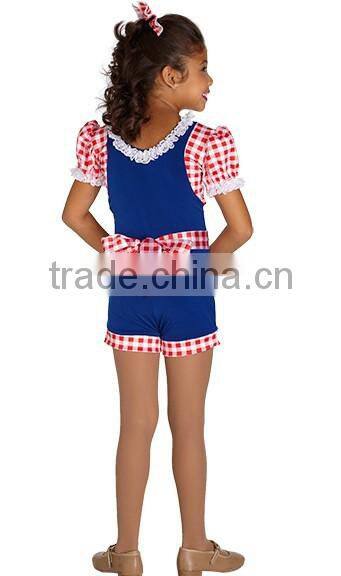 New girl flower team blue dancecostume -- newest hot team teen style dress wear--child&adults team hot dance tutu skirt