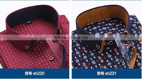 New style hot sale latest shirt designs for men China shirt manufacturer uk style classical casual dress work fashionable shirt
