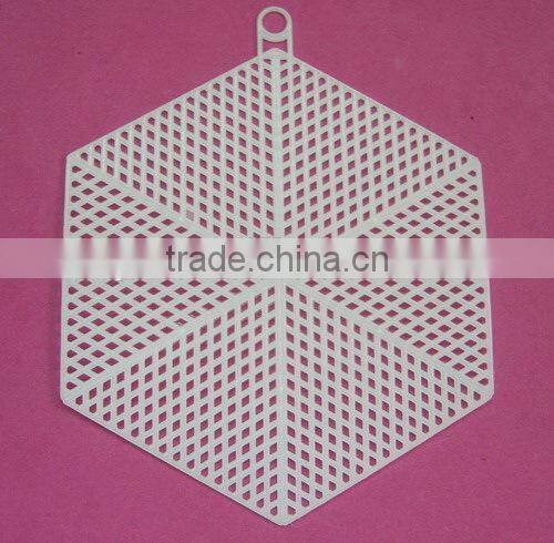DIY material cross stitch Plastic canvas sheets and shapes /hearts,star,round,Hexagon