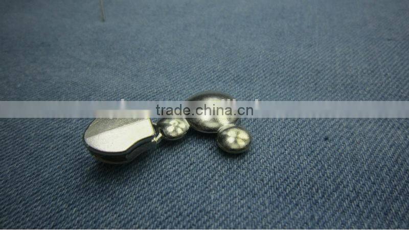 newly design resin zipper for hometextile,SBS zipper puller with logo metal zipper