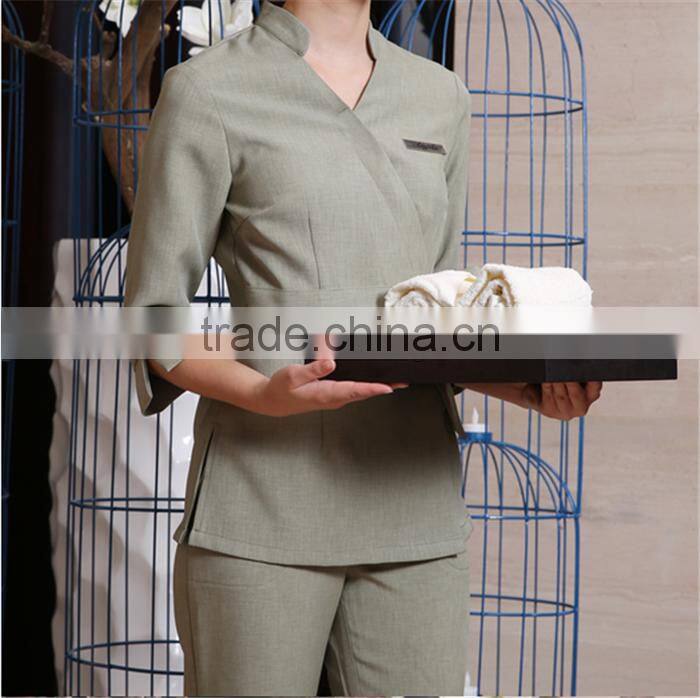 Spa uniform Antistatic Custom made