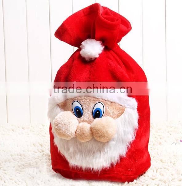 Customized Christmas Pouch,Wholesale Gift Pouch / Christmas Gift Bag/ Drawstring Gift Pouch