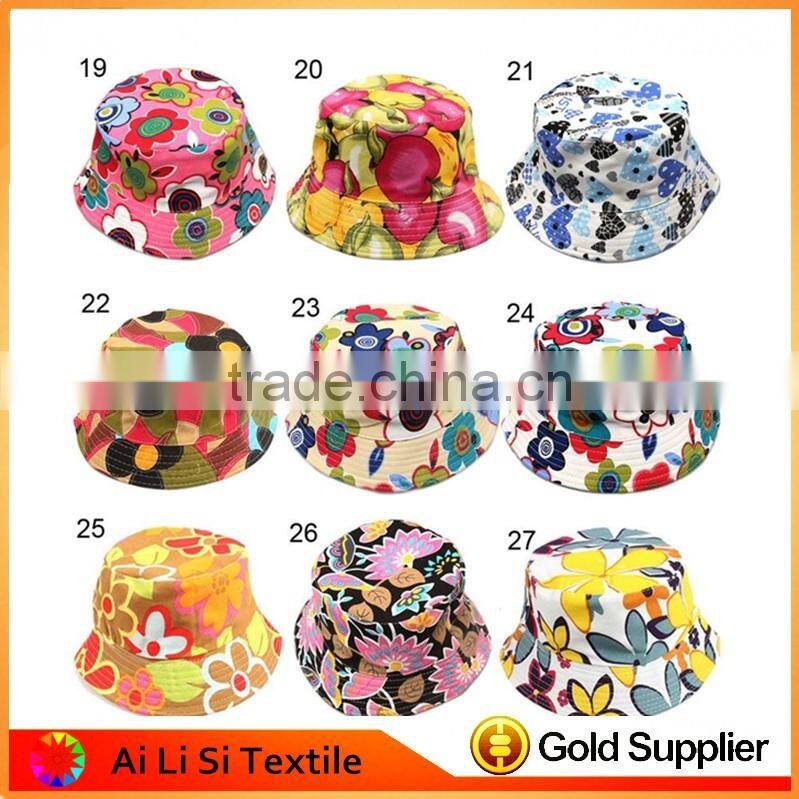 heap Women Cotton Summer Bucket Hat for Women , Twill Bucket Hats , Bucket Cap Designed