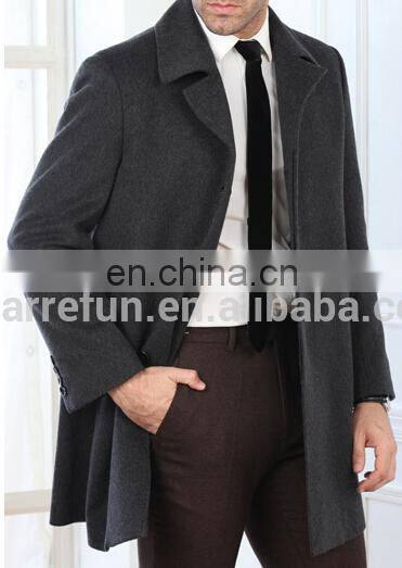Luxury classic style men's wool suit