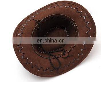 Fashion Cheap Multicolor Felt Leather Straw Cowboy Hat