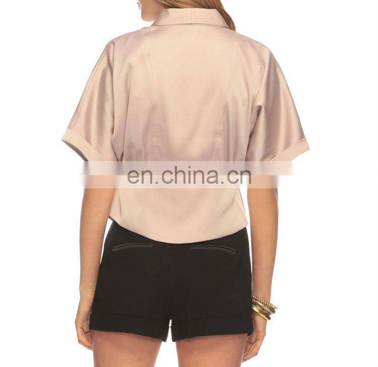 CHEFON Shirred Peplum Blazer CFJ026