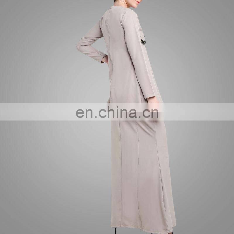 muslimah wear modern elegant fashion beading baju kurung
