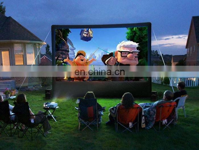 Hot selling outdoor movie screen , inflatable projector screen for supply