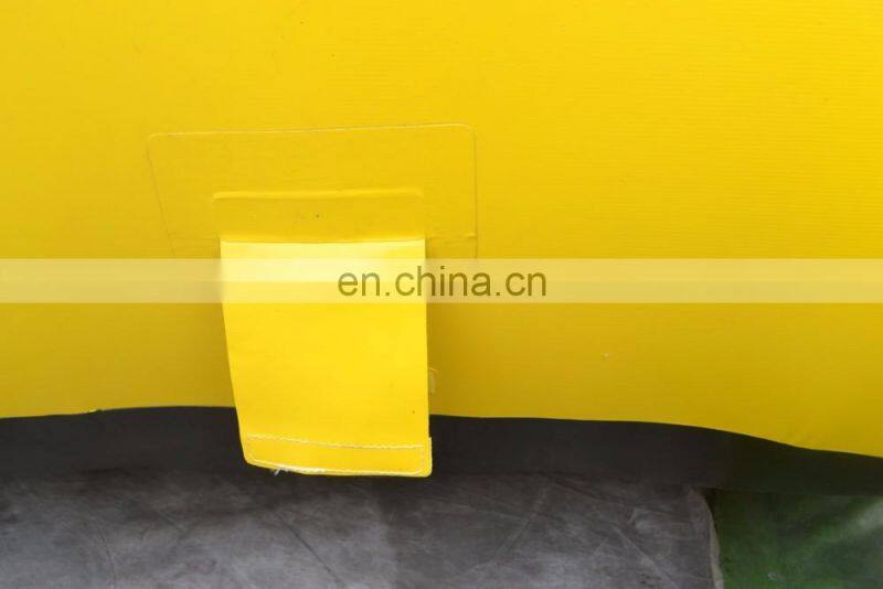 Best price pvc military inflatable piantball bunker