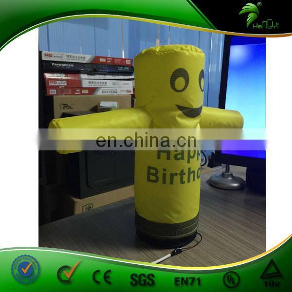2016 New Small Inflatable Air Dancer For Advertising / Custom Inflatable Mini Desktop Air Dancer / Desktop Inflatable Tube Man