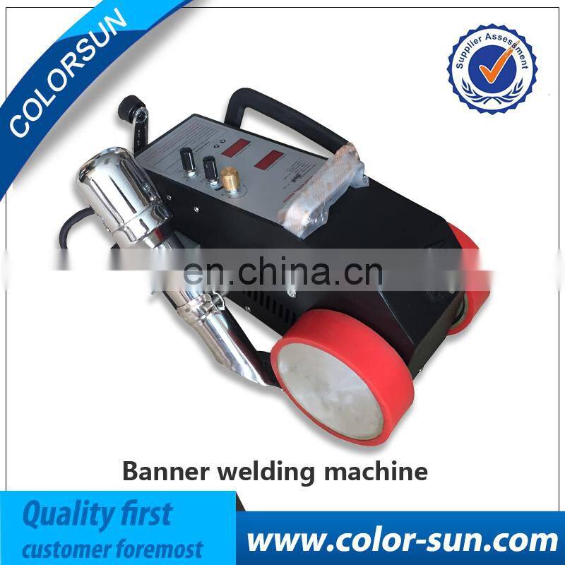 Hot sell intelligent Banner welder machine for PVC/ PE/ DHPE/ LDPE/ EVA