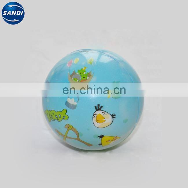 Custom LOGO printed rugby anti stress pu ball