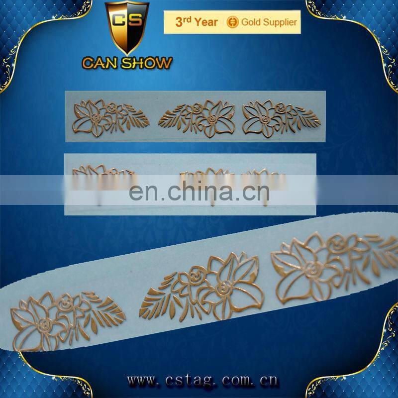 Fashion sunglasses decorative metal stickers