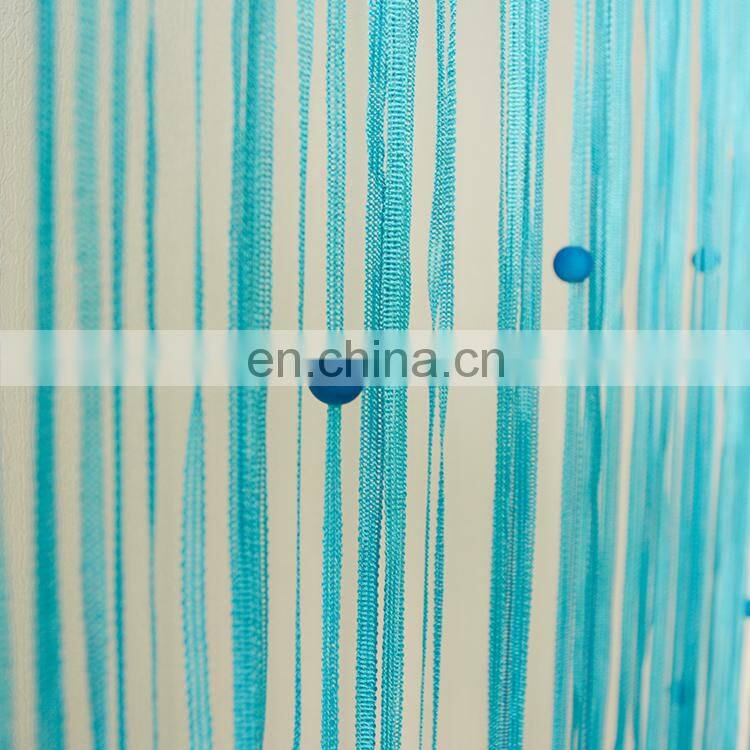 Blue christmas shower curtain with attached valance