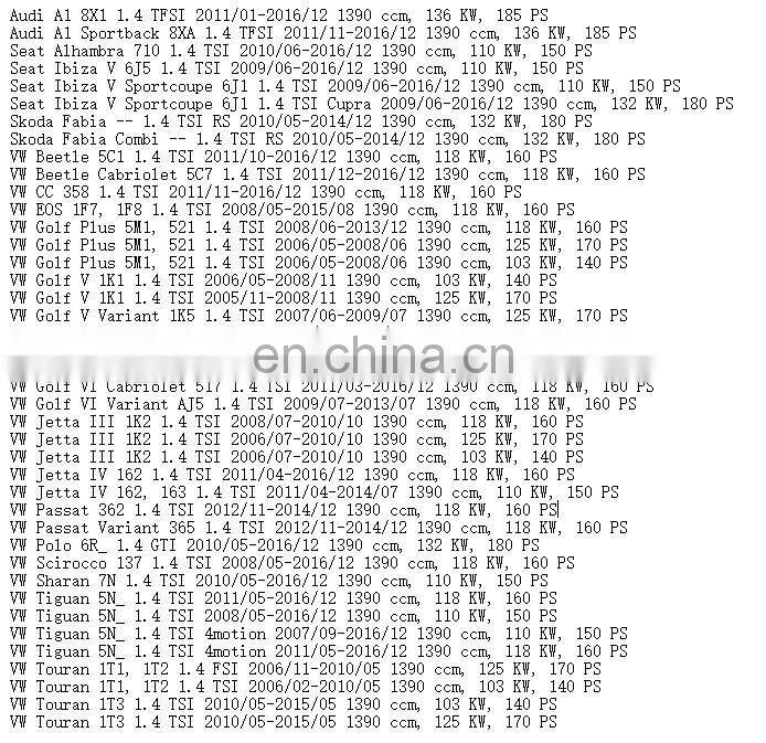 Cooling Water Pump For Au-di A1 Skoda Fabia VW Golf Jetta Passsat Touran OEM 03C121004D 03C121004E 03C121004J 03C121004L