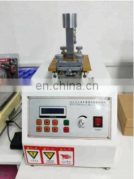 EN ISO20344 IULTCS Footwear shoes leather Color Friction Fastness Rubbing Tester Crocking Test Machine price