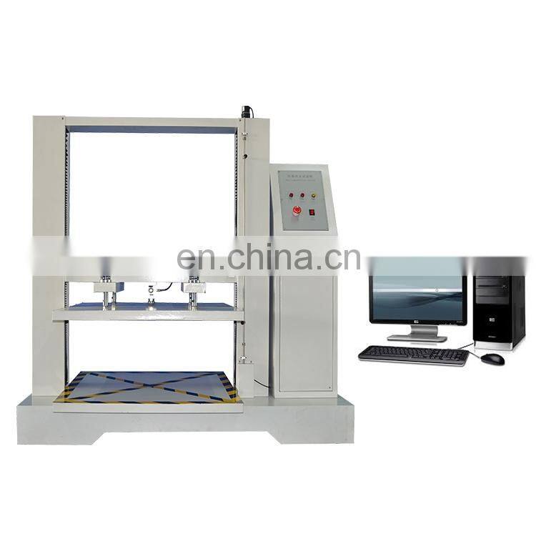Corrugated Carton Compression Tester + Packaging Box Compress Tester