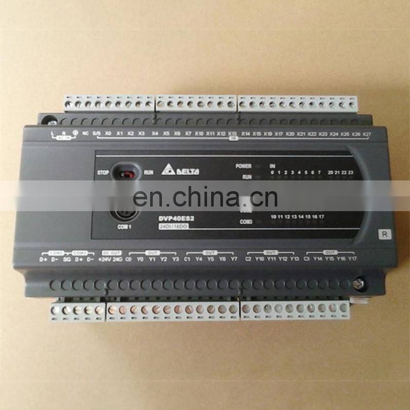 Low cost Delta PLC ES2 series DVP40ES200T automation programmable logic controller PLC for power tools