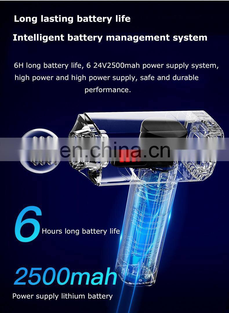 New Deep Tissue Vibration Massage Gun Body Massager Machine