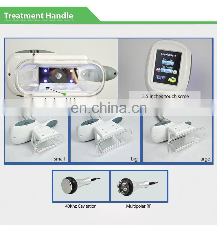 Hot sale fat freeze cryolipolysis machine/skin tightening/vacuum cavitation