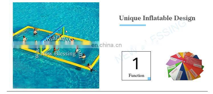 Used water sports equipment inflatable beach volleyball court
