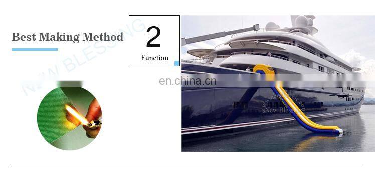 Yacht Used Inflatable Screamer Water Park Slide ,Inflatable Yacht inflatable waterslide