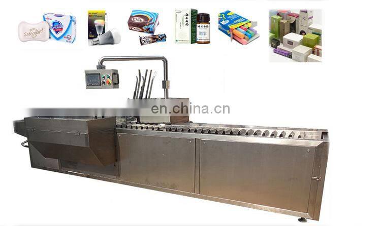 PLC Control High Speed Automatic Continuous Tablet Bottle Cartoning Machine