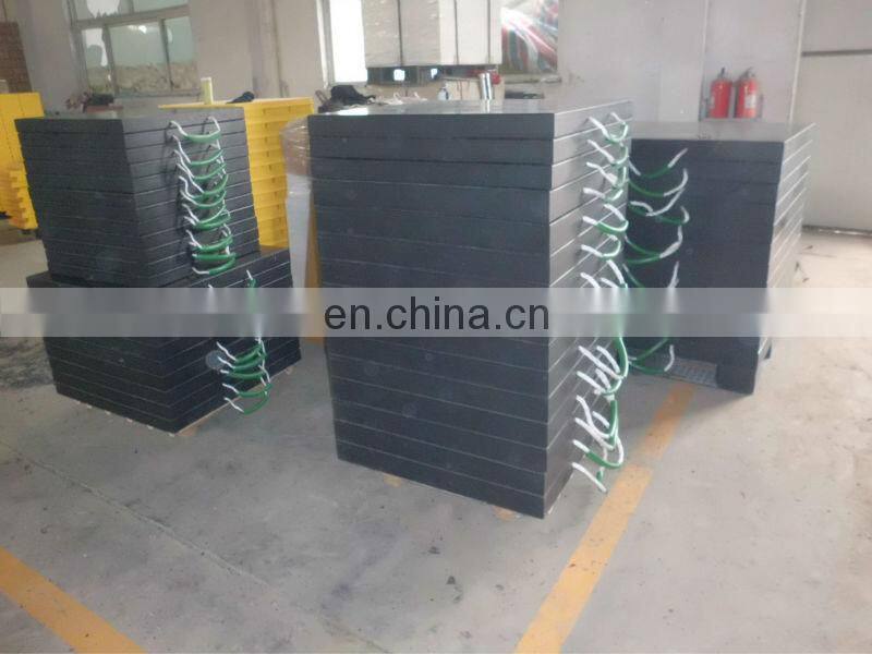 outrigger foot pad/load spread mats/crane pads