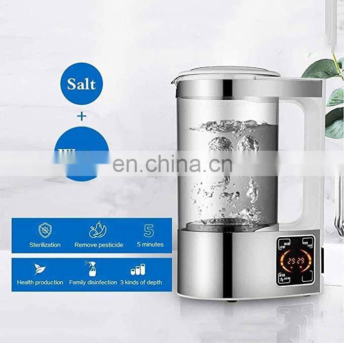 Platinum Plate Electrode Hydrogen Rich Water Ionizer Pitcher