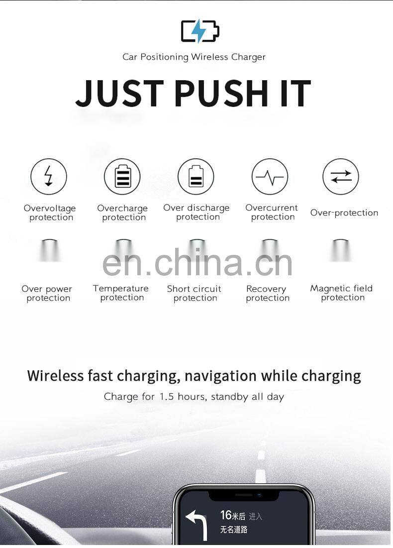 Qi Wireless Charging New Product 2020 Wholesale Mobile Phone Wireless Charging Pad Car For Apple Wireless Charger