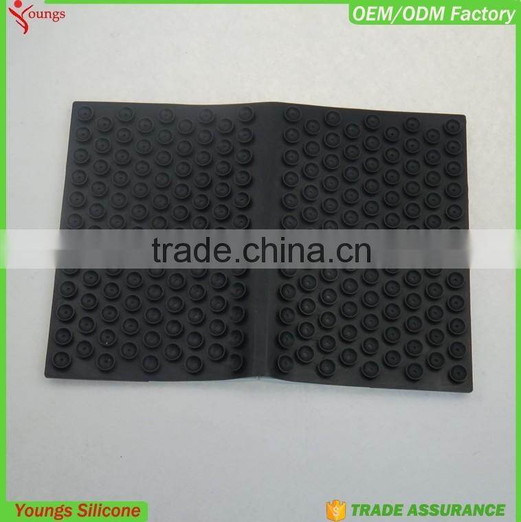 2016 Cute and colorful silicone notebook, block design notebook with sucker