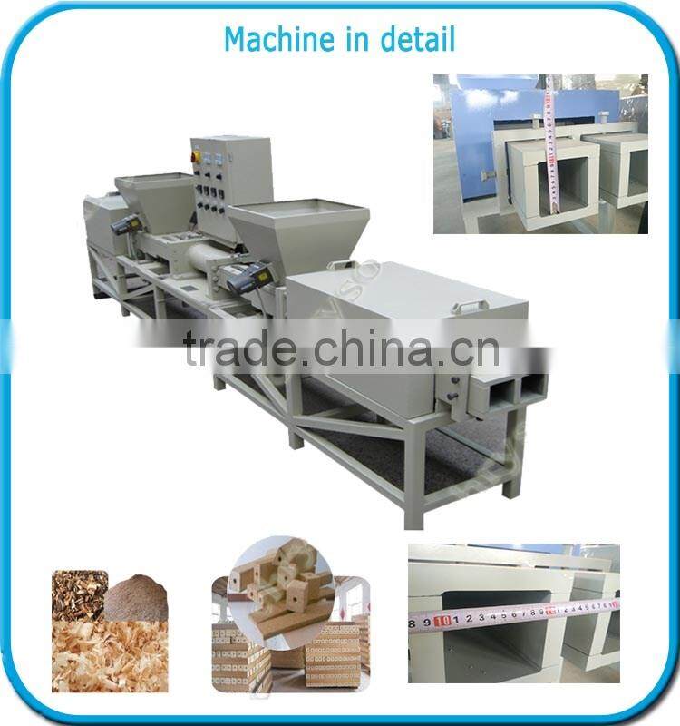 2015 best quality and hot sale compressed wood pallet making machine / sawdust block compress machine