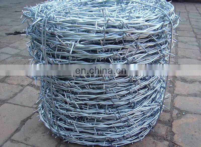 Barbed Fencing Wire 500 Meters Price Length Of Barbed Wire Per Roll
