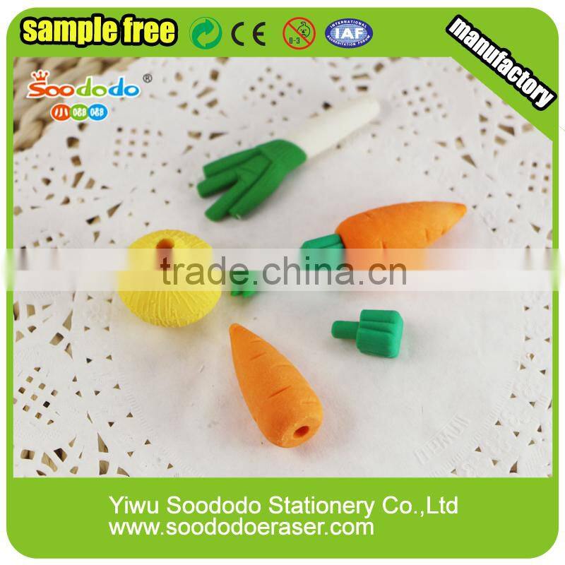 3d puzzle erasers for children