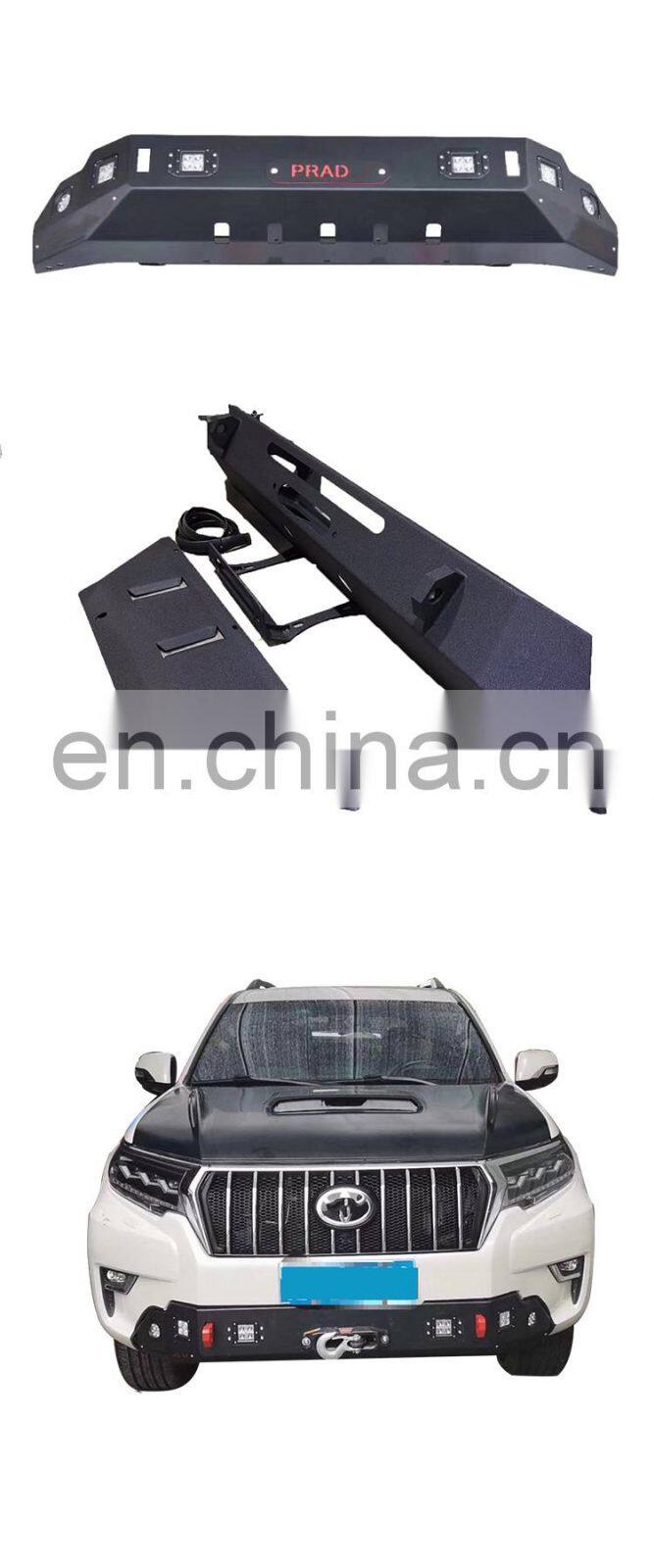 High Quality Front Car Bumper for Toyota Prado 150 2014+ 4WD Offroad Accessories