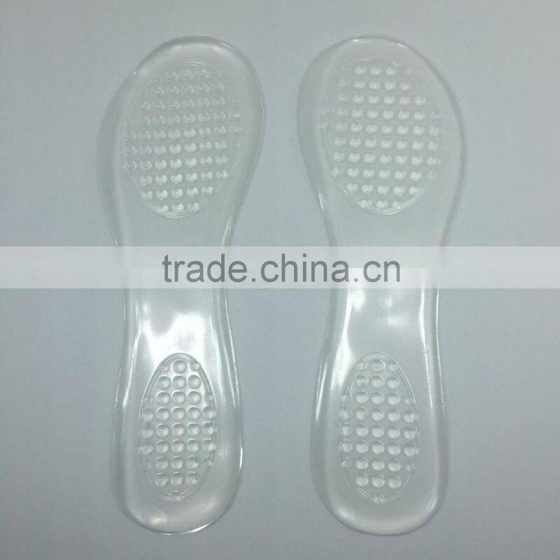 3/4 anti-slide pad insole adhesive metatarsal support foot pedal