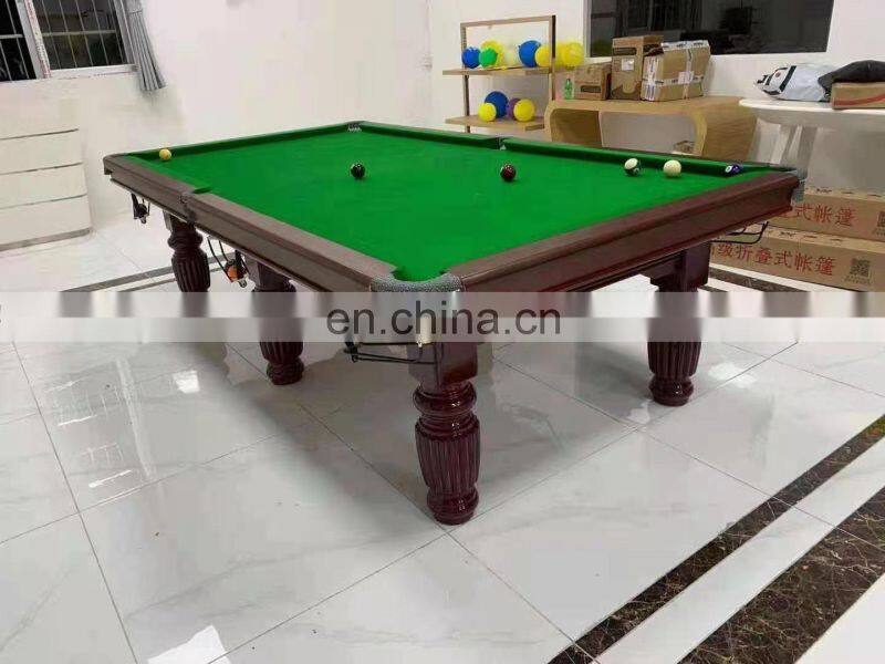 Chinese 7ft/9ft/12ft snooker pool table professional for sale