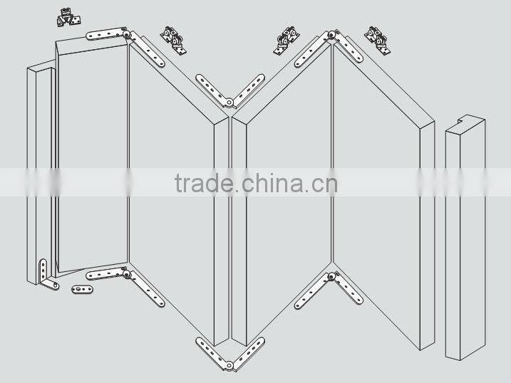Gate design folding type guangzhou szh doors and window coltd
