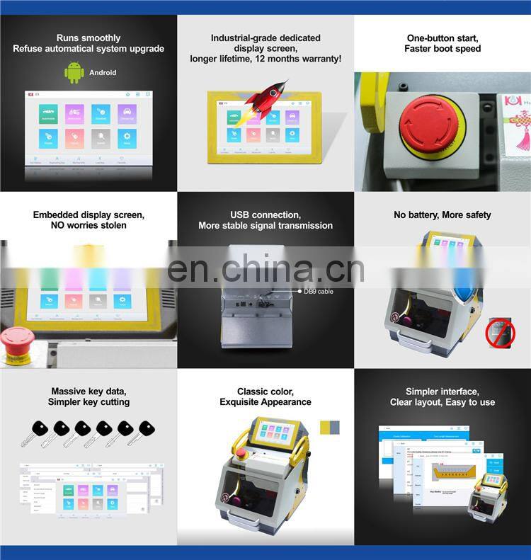 Car Automatic Key Duplicating Key Cutting Machine