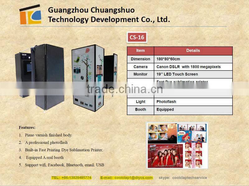 Portable Wedding Video Booth Photo Kiosk Machine For Party Wedding Events